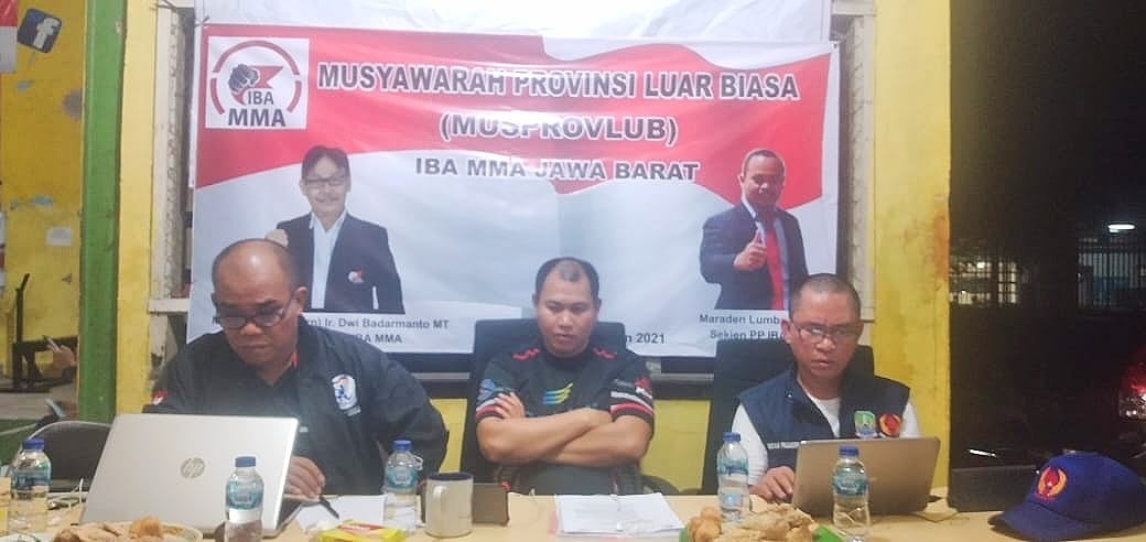 Ucu Asmara Sandi Aklamasi jadi Ketua umum IBA MMA Jabar