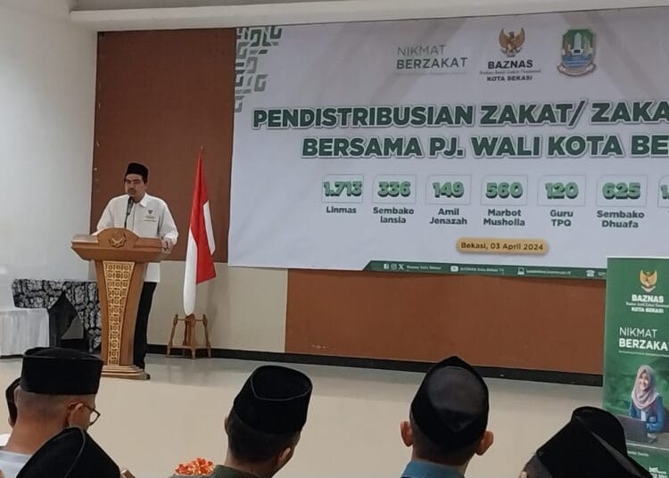 Distribusi Zakat 1,8 Miliar: Wujud Kepedulian dan Kesejahteraan di Kota Bekasi