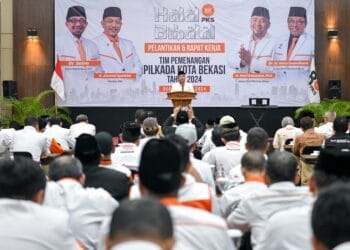 Mantap Menangkan Bang Heri, PKS Lantik Tim Pemenangan Pilkada Kota Bekasi