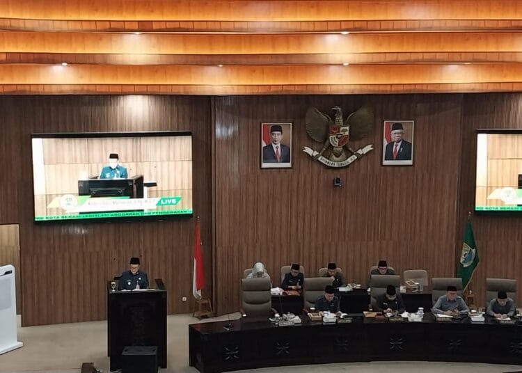 DPRD Kota Bekasi Gelar Paripurna Bahas Laporan Keuangan, Targetkan Opini Wajar Tanpa Pengecualian di 2024
