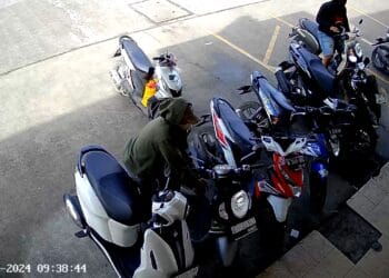 Pencurian Sepeda Motor di Toko Queen Beauty Care, Dua Pelaku Ditangkap