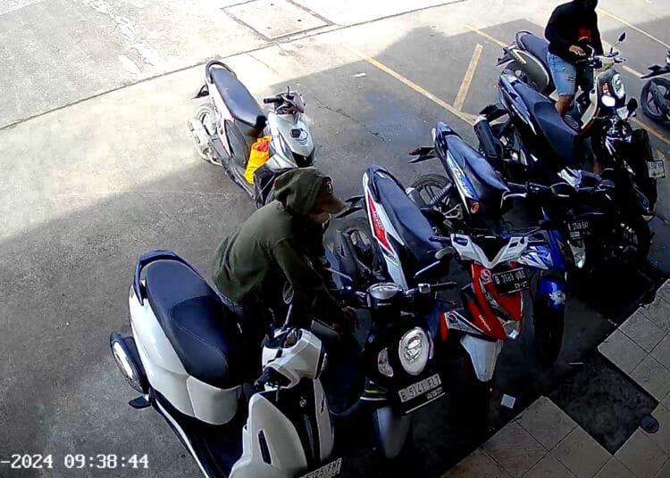 Pencurian Sepeda Motor di Toko Queen Beauty Care, Dua Pelaku Ditangkap