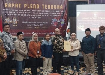 KPU Kota Bekasi Tetapkan 1.8 Juta Daftar Pemilih Sementara untuk Pilkada 2024