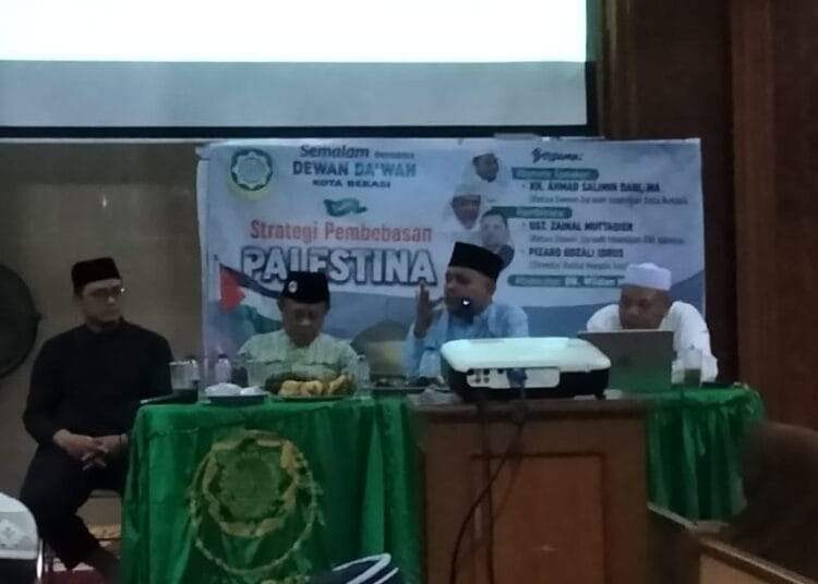 Stop Genosida, DDII Kota Bekasi Punya Strategi Pemenangan Palestina