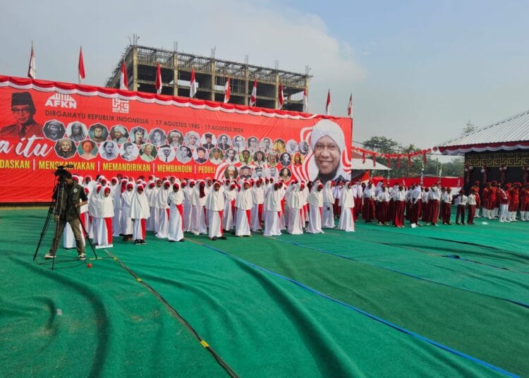 Upacara HUT RI di Ponpes Nuu Waar AFKN Menyorot Kemerdekaan dan Nilai Keagamaan