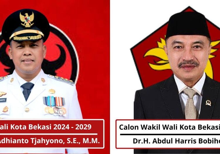 Resmi! Megawati Tetapkan Pasangan Tri-Haris untuk Pilkada di Kota Bekasi