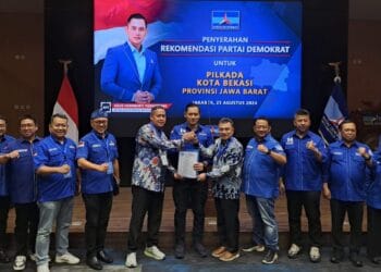 Dukungan Resmi Demokrat, Tri-Harris Maju Pilkada Bekasi 2024