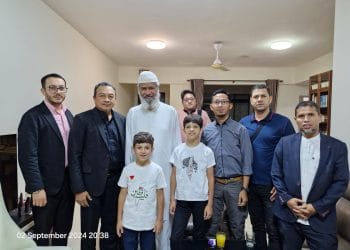 UBN dan Zakir Naik Bertemu, Bahas Rencana Dakwah di Indonesia?