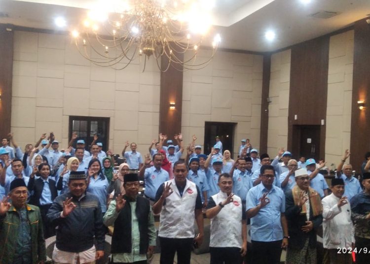 Tim Pemenangan Ridho Resmi Dilantik, Targetkan Menang Mutlak di Pilkada 2024 Kota Bekasi