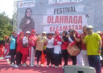 Semarak HUT ke 24 Kormi Kota Bekasi, Promosikan Gaya Hidup Sehat