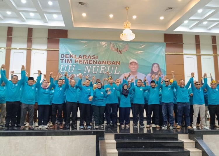 Tim Pemenangan UN Resmi Dibentuk, Duet Harmonis Uu-Nurul untuk Bekasi yang Madani