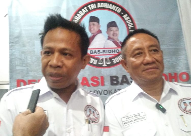 BAS Ridho Deklarasikan Dukungan untuk Pasangan Tri-Harris