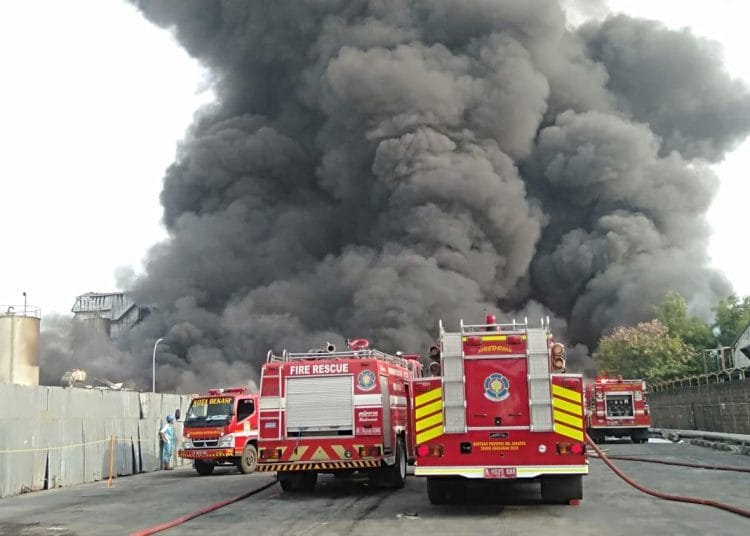 PT Priscolin Terbakar, 8 Korban Tewas, 3 Alami Luka Serius