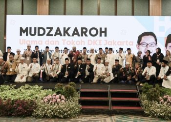 Dukungan Untuk RIDO Di Mudzakaroh Ulama dan Tokoh Jakarta, Ridwan Kamil-Suswono Teken Pakta Integritas