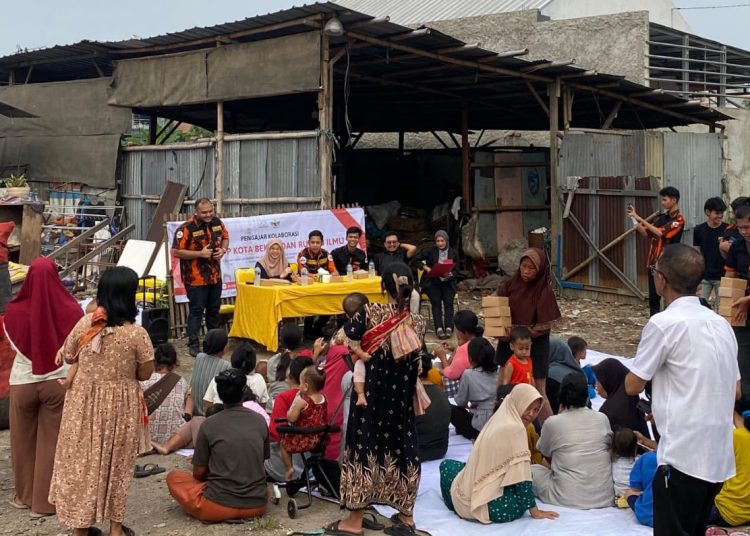 SAPMA PP Kota Bekasi bersama Rumah Ilmu Gelar Pendidikan Gratis untuk Anak Pemulung