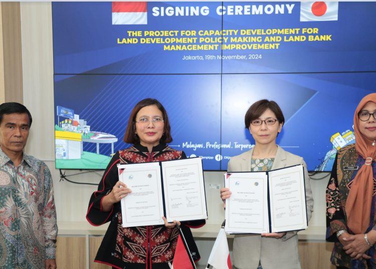 ATR/BPN dan JICA Jalin Kerja Sama Perkuat Pengelolaan Pertanahan Indonesia