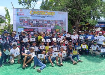 Komunitas KFR Gelar Castbond 2024, Lomba Mancing di Danau Indah Kalibaru