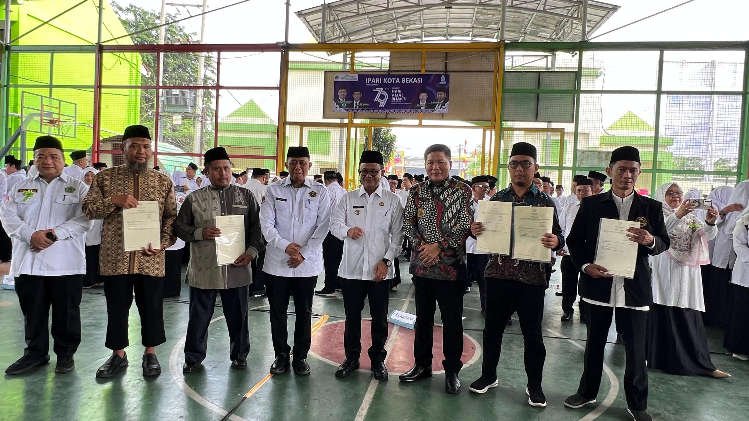BPN Kota Bekasi Distribusikan Tujuh Sertifikat Tanah Wakaf Ormas Islam dan Lembaga Pendidikan