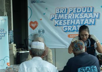 BRI Kantor Cabang Bekasi Juanda Selenggarakan Pemeriksaan Kesehatan Gratis Tahun 2025
