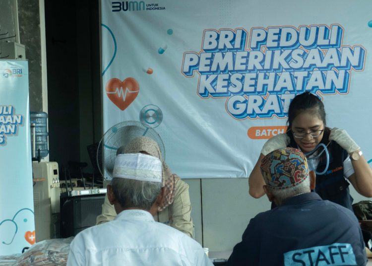 BRI Kantor Cabang Bekasi Juanda Selenggarakan Pemeriksaan Kesehatan Gratis Tahun 2025