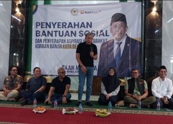 Wakil Ketua DPR RI Tinjau Lokasi Pasca Banjir di Pondok Gede Permai, Janji Selesaikan Persoalan