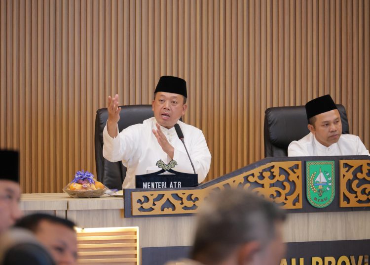 Menteri ATR/BPN Imbau Pembaruan Data Pertanahan Riau