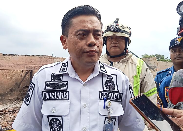 Kebakaran Pasar Bojong Gede Padam Total