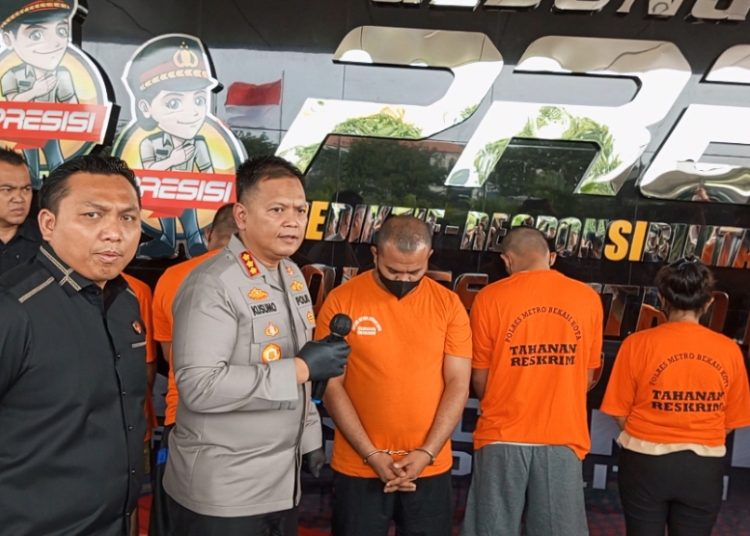 Polres Metro Bekasi Kota Ungkap Kasus Perampasan Kendaraan Bermotor