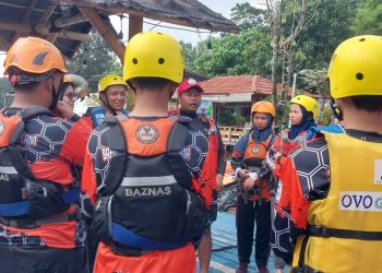 Baznas Kota Bekasi Gelar Pelatihan Water Rescue