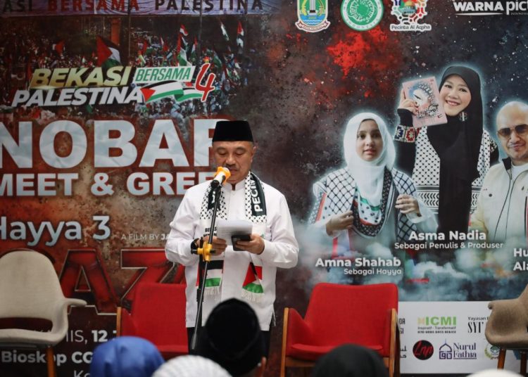Wakil Wali Kota Bekasi Dukung Palestina Lewat Pemutaran Film GAZA