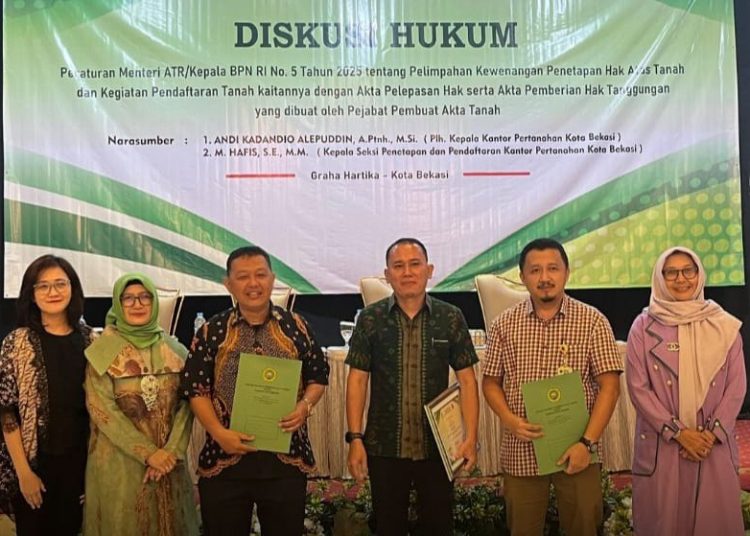 PPAT dan Notaris Bekasi Perkuat Kolaborasi dalam Proses Pendaftaran Tanah