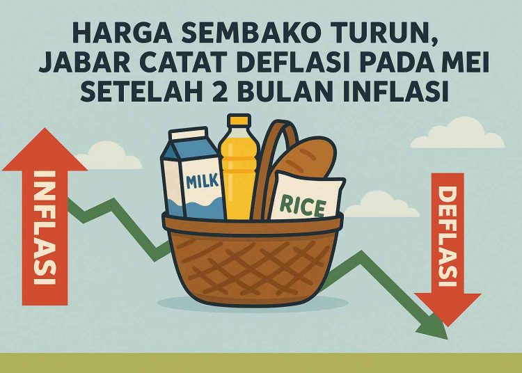 Harga Sembako Turun, Jawa Barat Alami Deflasi pada Mei 2025
