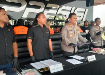 Polres Bekasi Gagalkan Tawuran Diduga Kelompok Western Society, 2 Pemuda Terjaring