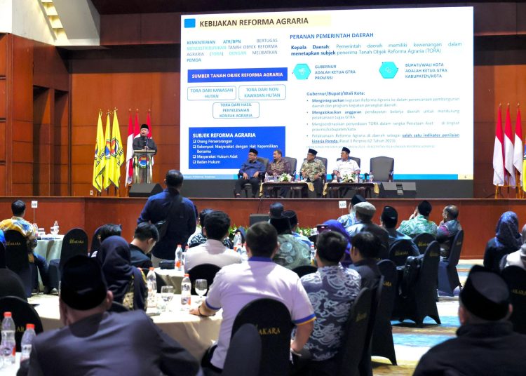 Nusron Wahid Ajak Alumni PMII Wujudkan Reforma Agraria Berkeadilan