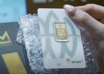 Emas Batangan Antam Turun, Ini Harga Terbarunya