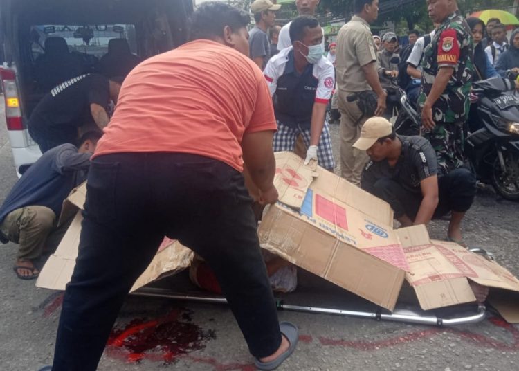 Pengendara Motor Tewas Ditabrak Truk Gas di Bekasi Utara
