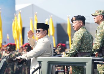 Indonesia Perkuat Pertahanan, Prabowo Resmikan 6 Kodam dan 100 Yonif TP
