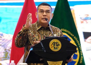 Wamen ATR/BPN Laporkan Progres Pengadaan Tanah Huntap Warga Terdampak Erupsi Lewotobi