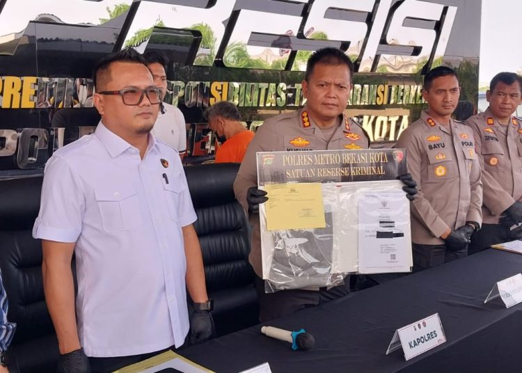 Polres Metro Bekasi Tangkap Kakek 57 Tahun Kasus Pornografi Anak