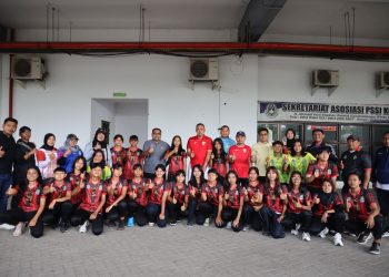 Bekasi Kirim 25 Atlet Sepak Bola Putri Ikuti Kualifikasi Porprov Jabar di Bogor