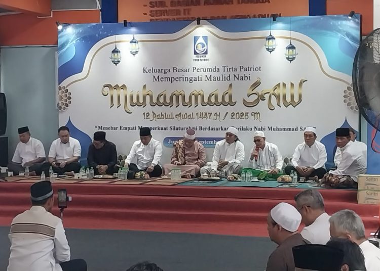 Maulid Nabi 1447 H, Tirta Patriot Bekasi Tekankan Teladan Rasulullah di Lingkungan Kerja
