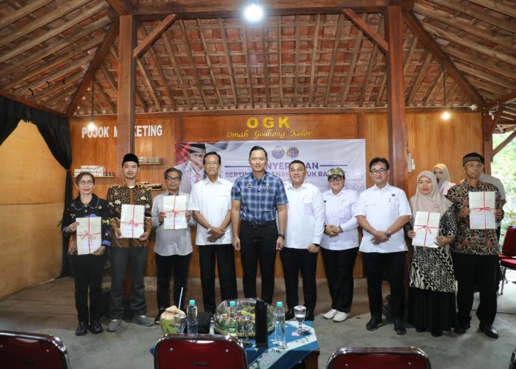 Kolaborasi Pemerintah Pusat dan Daerah Perkuat Kepastian Hukum Tanah di Yogyakarta