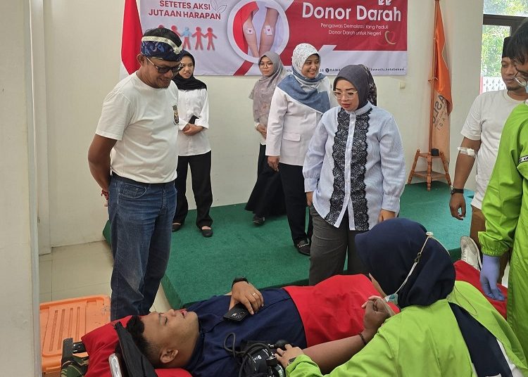 Bawaslu Bersama PMI Selenggarakan Donor Darah Bertema Hari Pahlawan