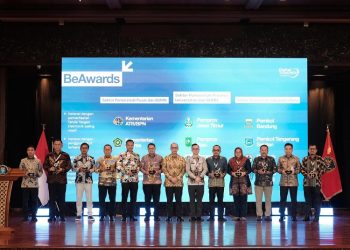 ATR/BPN Raih Be Award atas Pemanfaatan Tanda Tangan Elektronik Paling Masif
