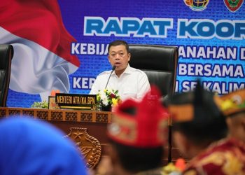 Menteri Nusron Minta Pemda Kalteng Cegah Tumpang Tindih Sertipikat