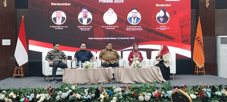 Bawaslu RI Bedah Buku Merajut Keadilan, Potret Penanganan Pelanggaran Pilkada 2024