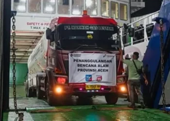 Pertamina Salurkan 983 Tabung LPG untuk Dapur Umum Pengungsian