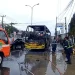 Diduga Korsleting, Bus Jurusan Lampung–Bekasi Terbakar di Bekasi