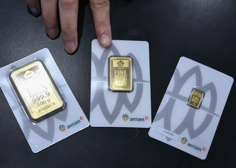 Harga Emas Antam Naik Rp40 Ribu, Tembus Rp2,7 Juta per Gram