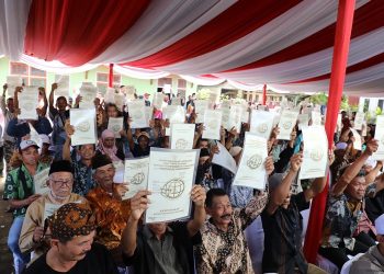 Kementerian ATR/BPN Terbitkan 1,2 Juta Sertipikat PTSL Sepanjang 2025